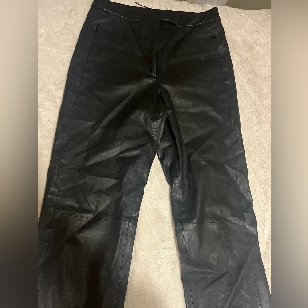 Club Monaco Genuine Leather Pants, New